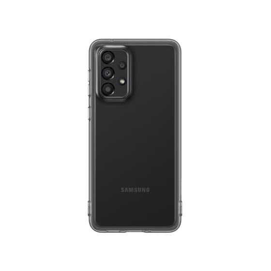 Θήκη Samsung Galaxy A33 - Samsung Soft Clear Cover - Black image 2