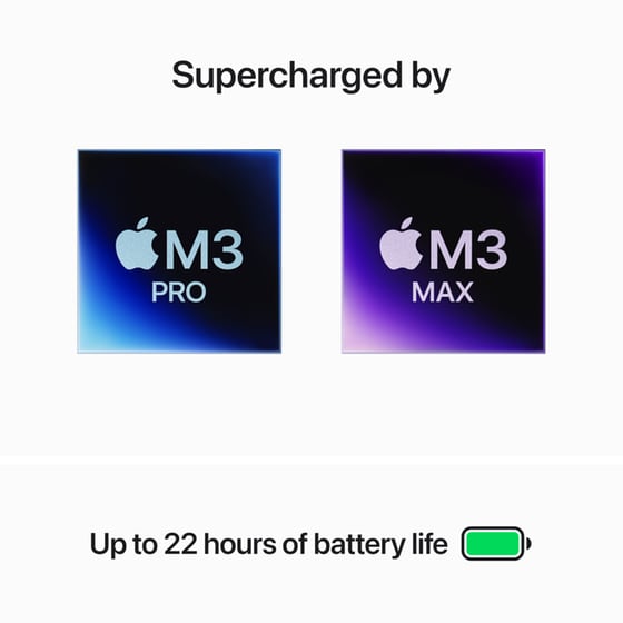 Apple MacBook Pro 16" M3 Pro Chip QHD+ (Apple M3 Pro 12 Cores/18GB/512GB SSD/18 Core GPU/macOS) Space Black image 3