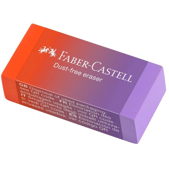 Γόμα Faber Castell Dust Free Flow Edition (1 Τεμάχιο) image 2
