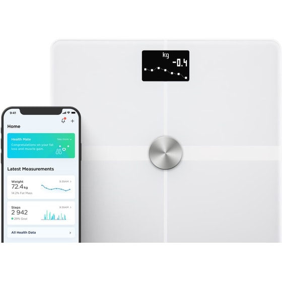 WITHINGS Body + Ψηφιακή Ζυγαριά Σώματος Λευκό image 3