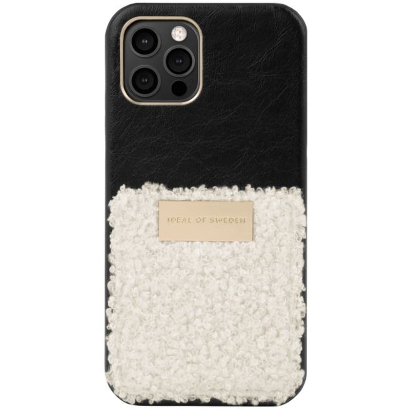 IDEAL OF SWEDEN Θήκη Apple iPhone 12/12 Pro - Ideal Of Sweden Statement Case - Cream Faux Shearling