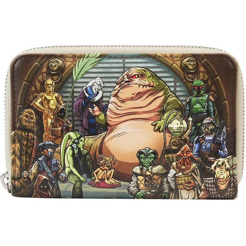 LOUNGEFLY Πορτοφόλι Loungefly - Star Wars Return of the Jedi - 40th Anniversary Jabbas Palace Zip Around Wallet (STWA0239)