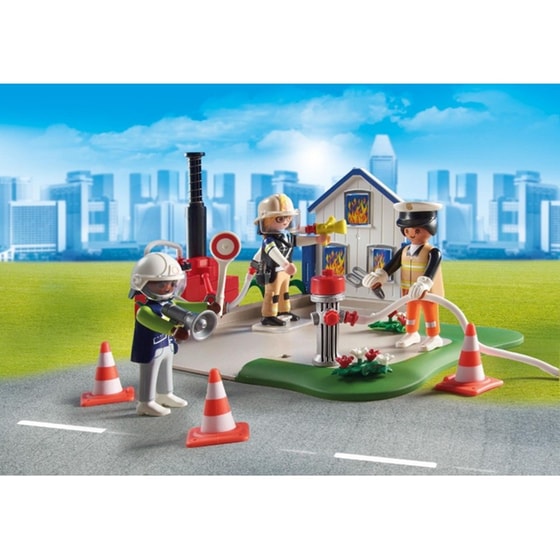 PLAYMOBIL® My Figures: Πυροσβεστική Διάσωση (70980) image 4