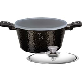 Κατσαρόλα BERLINGER HAUS BH6572N 24 cm 4.1 L Μαύρο
