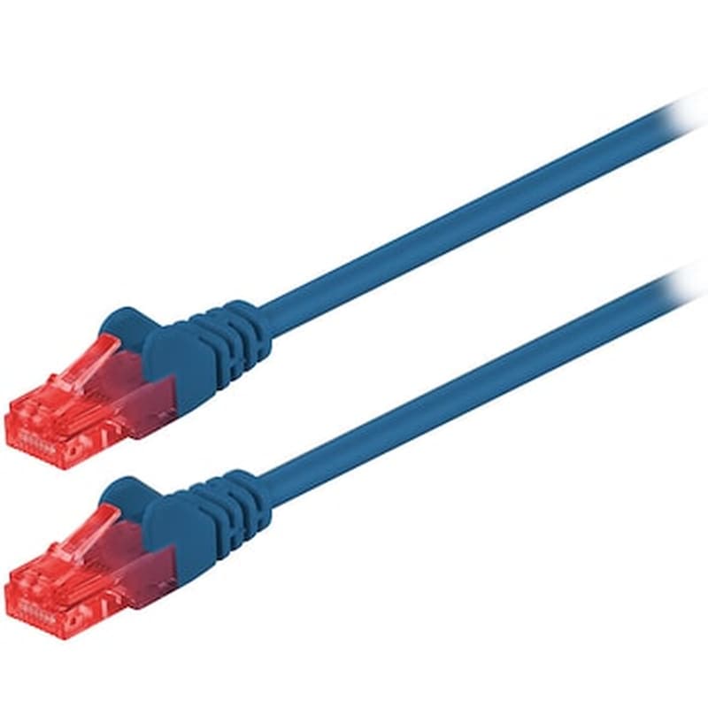 Καλώδιο Goobay 95247 U/UTP Cat.6 0.25m Blue