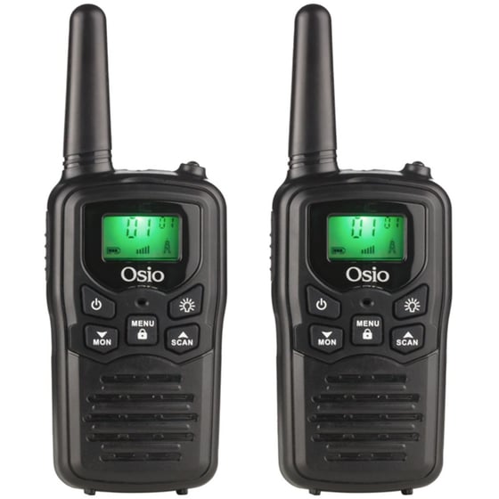 Walkie Talkie Osio OPM-1050 - Μαύρο image 0