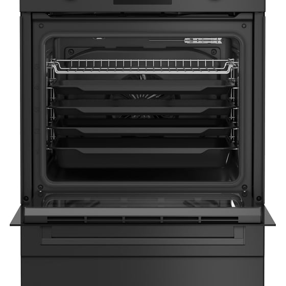 BEKO FBMA6930GA 72 Lt Ανθρακί Ηλεκτρική Κουζίνα Επαγωγική image 5