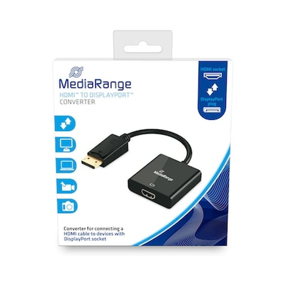 Καλώδιο Mediarange Hdmi High Speed To Displayport Converter (mrcs175) image 0
