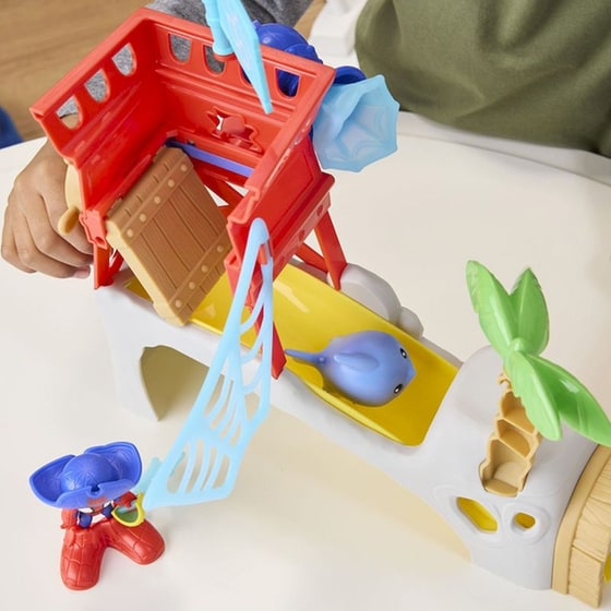 Hasbro Marvel Spidey And His Amazing Friends Waterwebs Spidey Island (g0665) image 3