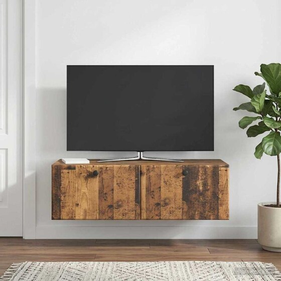 Επιτοίχιο Έπιπλο Τηλεόρασης VidaXL 98x41x30 cm image 3