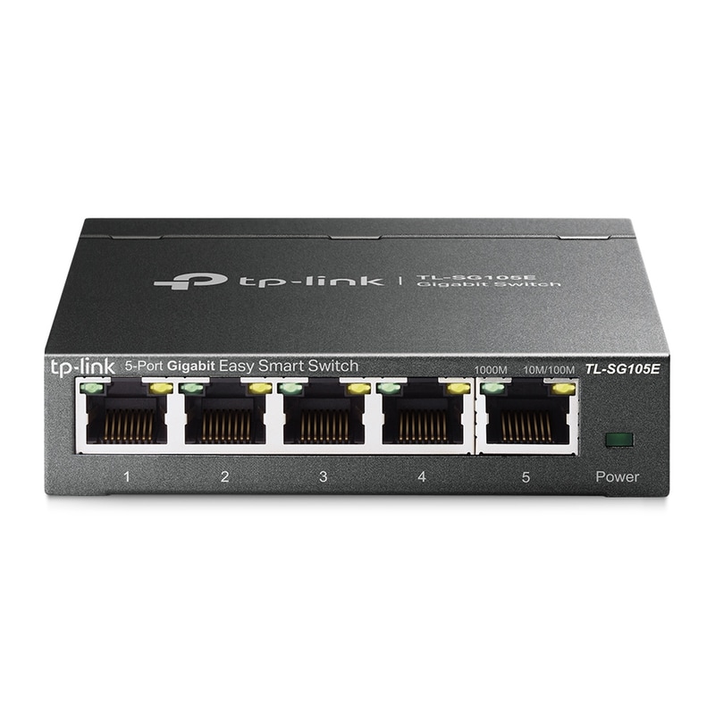 TP-LINK TP-LINK TL-SG105E v4.0 L2 Switch με 5 Θύρες Ethernet