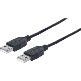 Καλώδιο Manhattan USB-A Male σε USB-A Male - 3m