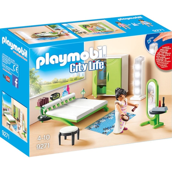 PLAYMOBIL® City Life Μοντέρνο Υπνοδωμάτιο (9271) image 0