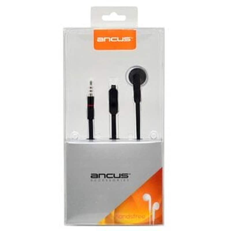 ANCUS Ακουστικά Handsfree Ancus Zeno Mono 3.5mm Jack - Μαύρο