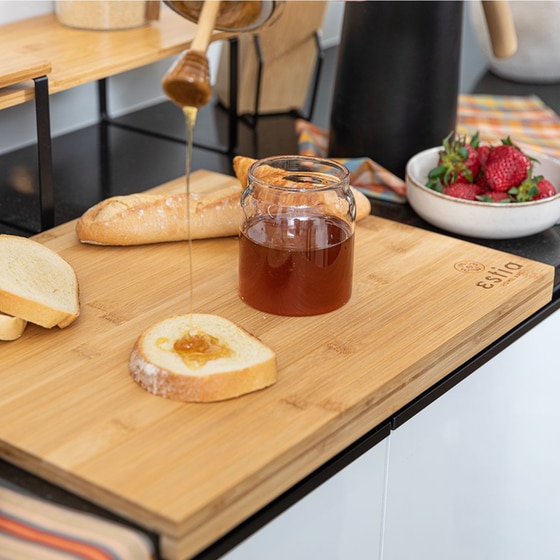 ESTIA 01-14537 Ξύλο Κοπής Καφέ image 3