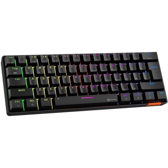 Meetion Mt-mk005bt Bluetooth Μηχανικό Gaming  Πληκτρολόγιο Us Μαύρο image 1