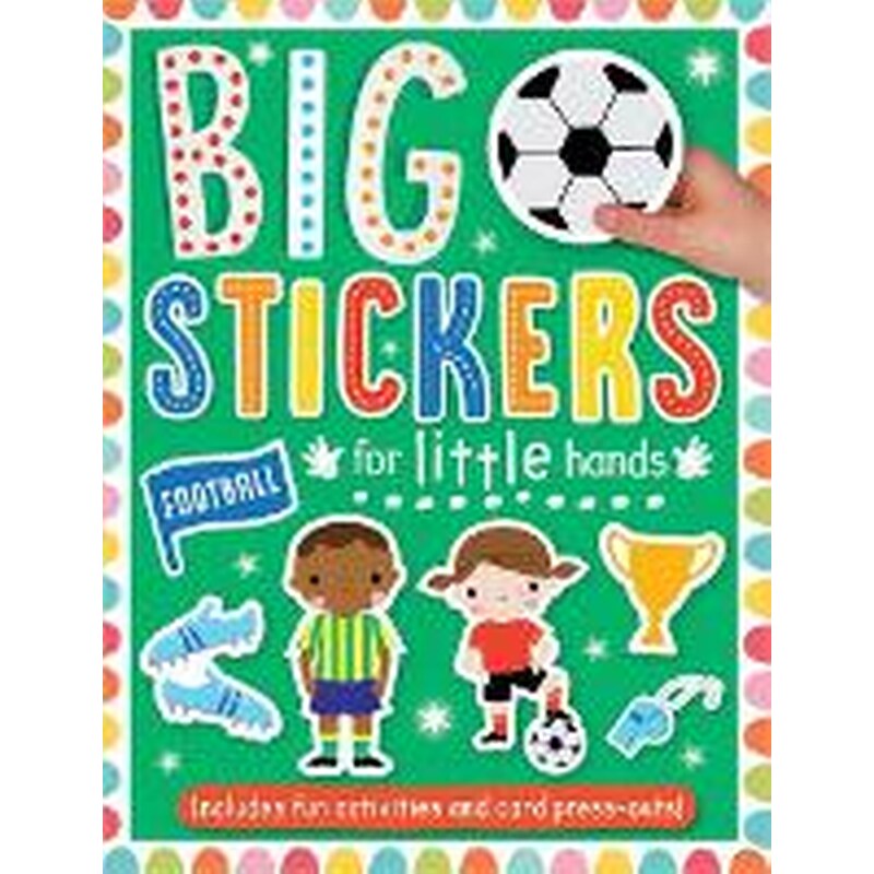Big Stickers for Little Hands Football