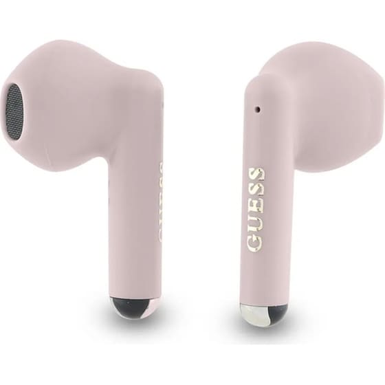 Ακουστικά Bluetooth Guess Printed Classic Logo - Ροζ image 3