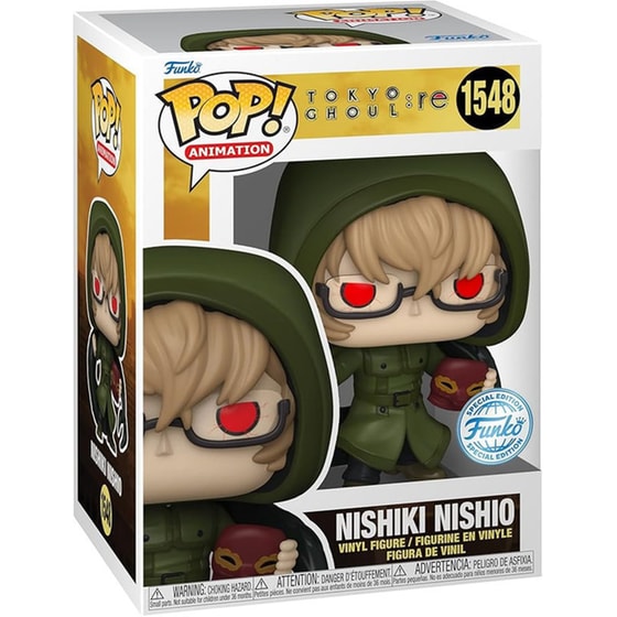 Funko Pop! Animation - Tokyo Ghoul - Nishiki Nishio #1548 image 1