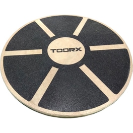 Δίσκος Ισορροπίας Toorx AHF-136 10-432-167 με Ξύλινη Βάση 40x1.75cm - Καφέ/ Μαύρο