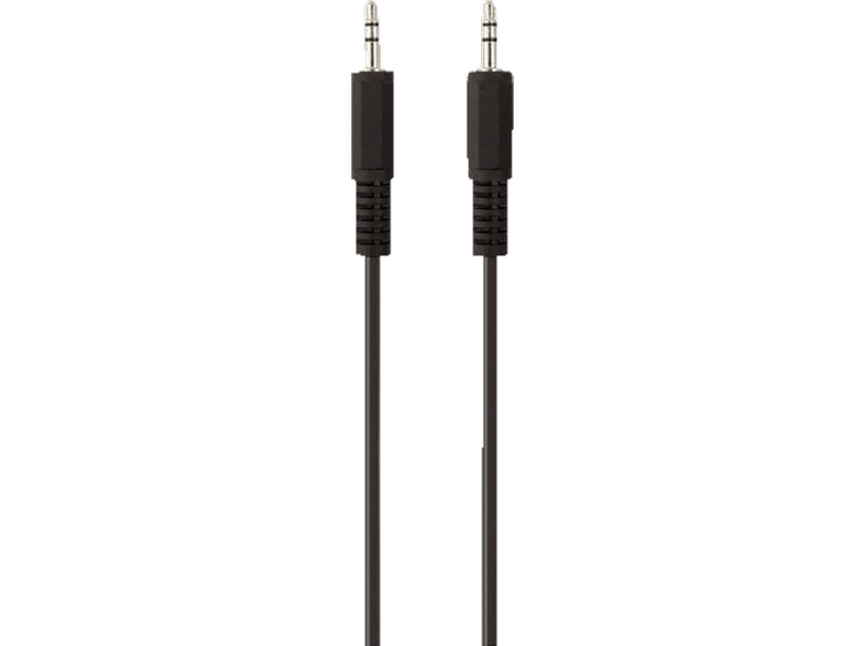 Image of Belkin F3Y111BF1M - Καλώδιο ήχου - 1x3.5mm (M) - 1x3.5mm (M) - 1m