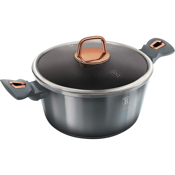 Κατσαρόλα BERLINGER HAUS BH-6011 20 cm 2.2 L Μαύρο/Γκρι image 0