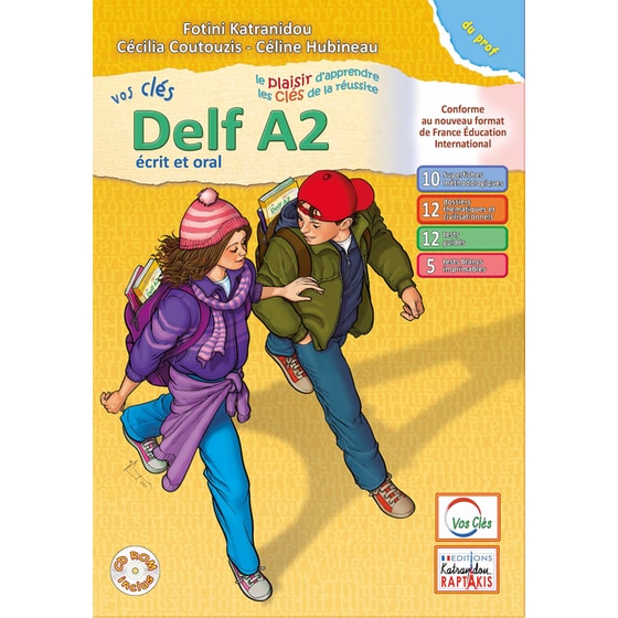 Vos Cles Delf A2 Professeur (+cd) 2021 image 0