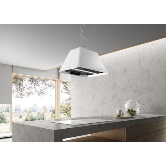 ELICA IKONA LIGHT ΜΑΤ BL/F/60 Μαύρο Απορροφητήρας Νησίδα image 3