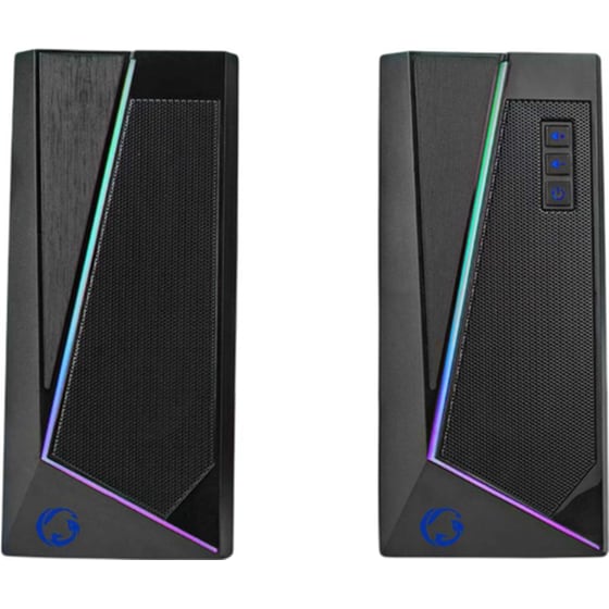 Ηχεία 2.0 Nedis GSPR31020BK 18 W - Μαύρο image 0