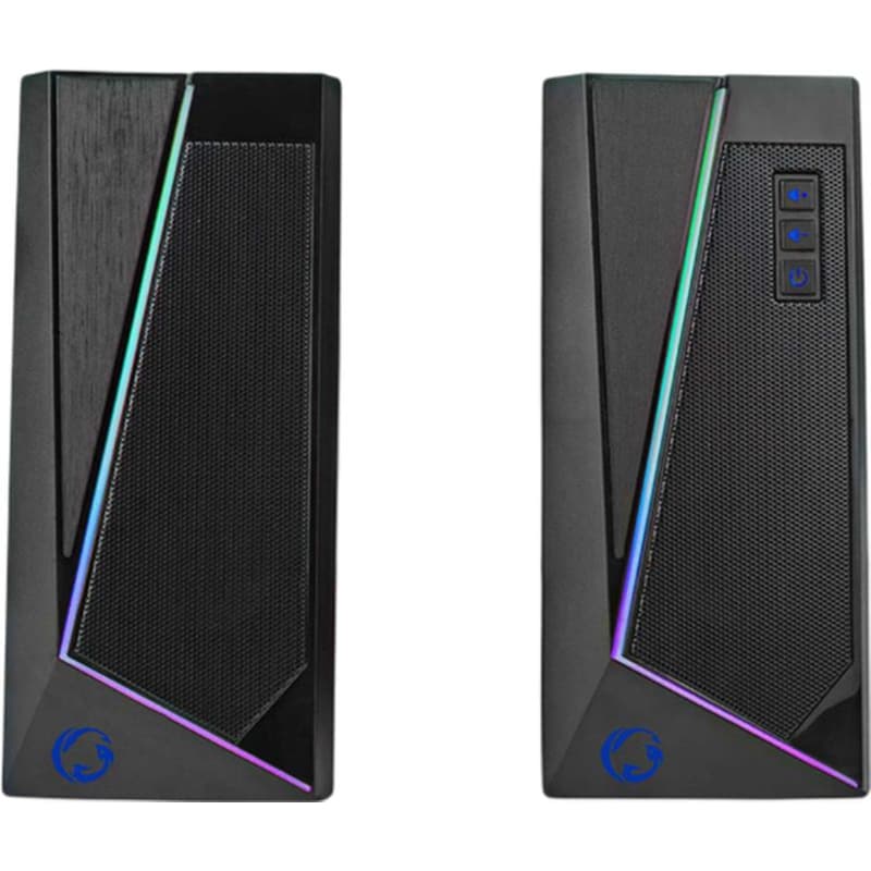 Ηχεία Υπολογιστή 2.0 Nedis GSPR31020BK 18W - Black