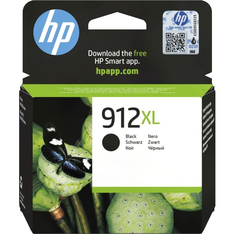 HP 912XL Μαύρο Μελάνι Εκτυπωτή 3YL84AE