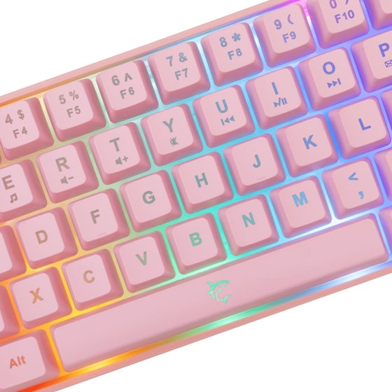 White Shark Ronin Pink Ενσύρματο Gaming Πληκτρολόγιο - Ροζ image 1