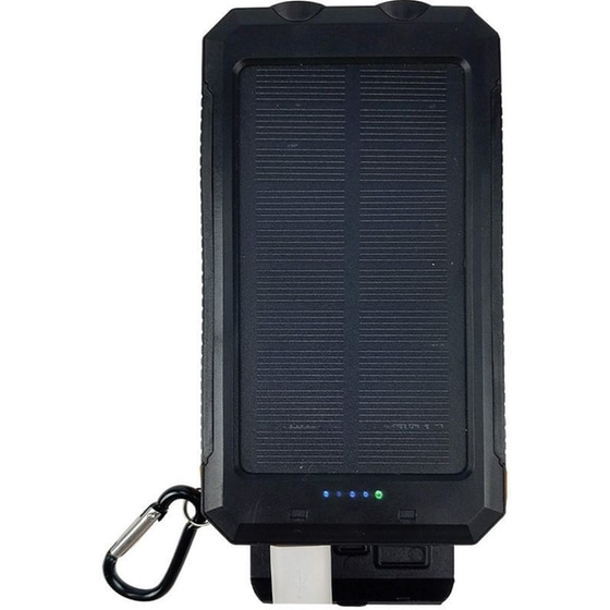 Powerbank Red5 Solar 10.000mAh - Μαύρο image 0