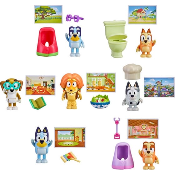 Μίνι Φιγούρα Bluey με Αξεσουάρ - Τυχαία Επιλογή Σχεδίου image 1
