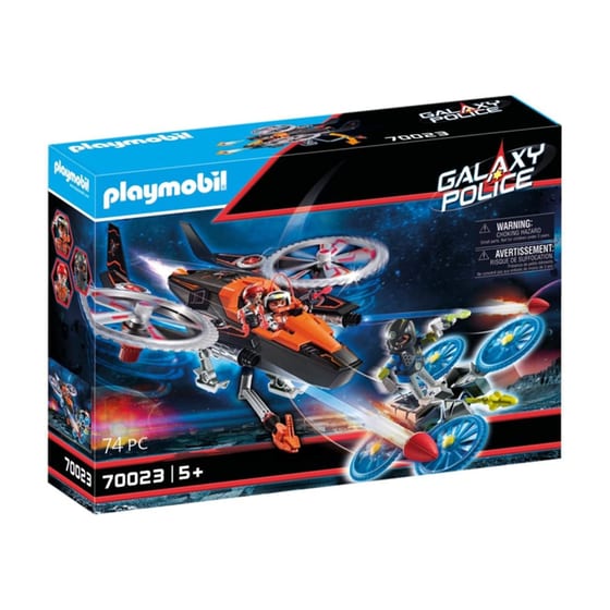 PLAYMOBIL® Galaxy Police Ελικόπτερο Galaxy Pirates (70023) image 0