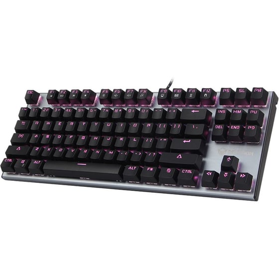 Meetion Mk04 Gaming Μηχανικό Ενσύρματο Πληκτρολόγιο με RGB φωτισμό Μαύρο (US) image 2