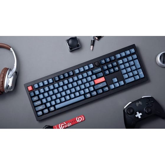 Keychron V6 QMK/VIA Gaming Ασύρματο Μηχανικό Πληκτρολόγιο RGB Μαύρο (US) image 1
