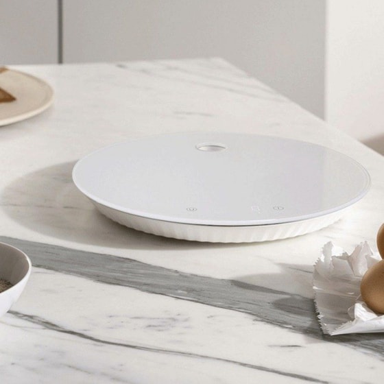 ALESSI Plisse MDL16 W Λευκό Ψηφιακή Ζυγαριά Κουζίνας image 1