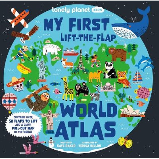 Lonely Planet Kids My First Lift-the-Flap World Atlas image 0