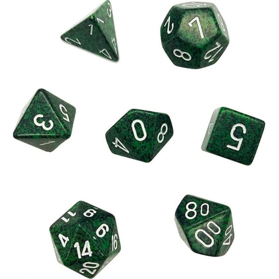 Σετ Ζάρια - 7 Dice Set Speckled Polyhedral Recon Chessex image 0