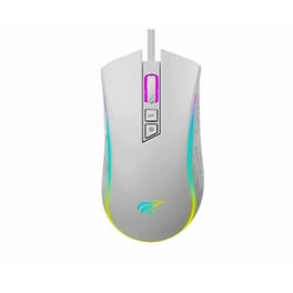 Havit MS1034 RGB Gaming Ενσύρματο Ποντίκι Λευκό