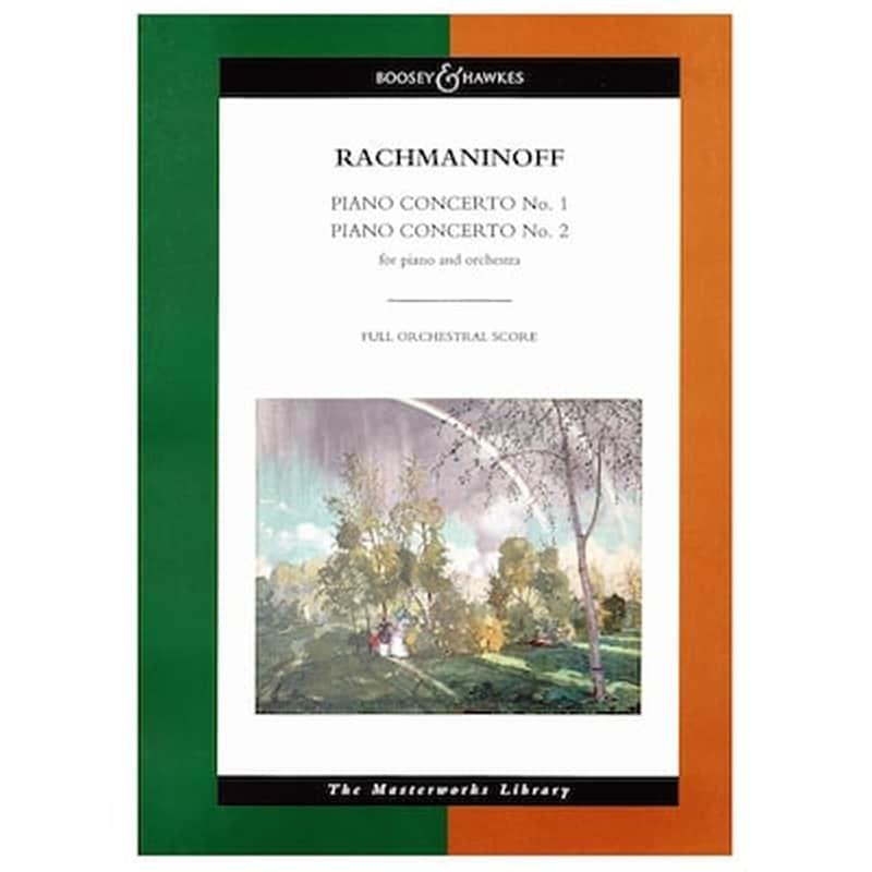 BOOSEY & HAWKES Rachmaninoff - Piano Concertos 1 - 2 [full Score]