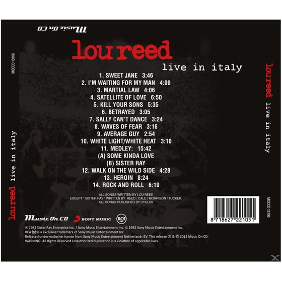 Live In Italy image 3