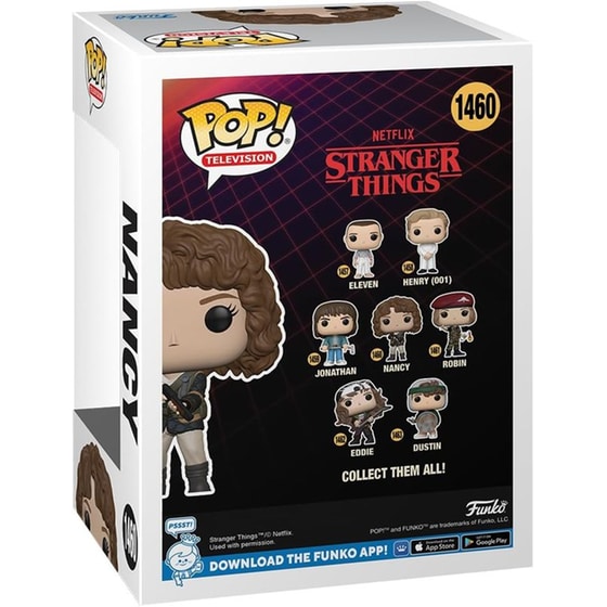 Funko Pop! Television - Stranger Things - Hunter Nancy (with Shotgun) #1460 image 1