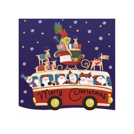 Χριστουγεννιάτικη Κάρτα Legami Xmas Bus image 0