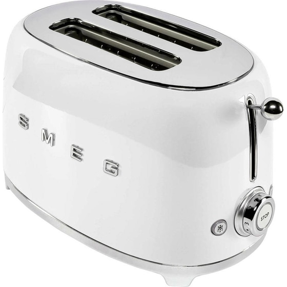 SΜΕG TSF01WHEU 2 Θέσεων 950W Λευκό Φρυγανιέρα image 1