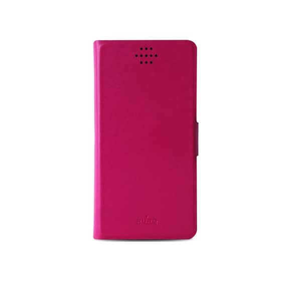 Θήκη Universal 5" - Puro Bi-Color Wallet Ροζ/Κόκκινο image 0
