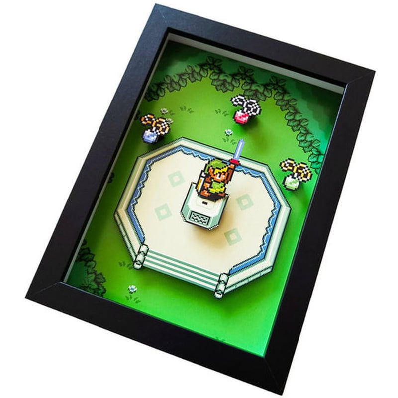 Διακοσμητικό Κάδρο Gaming - Zelda A Link To The Past