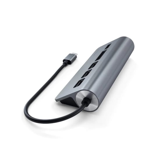 Hub Satechi Type-c Pro W Cardreader Space Gey image 2