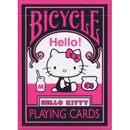Τράπουλα Bicycle - Hello Kitty Black & Pink